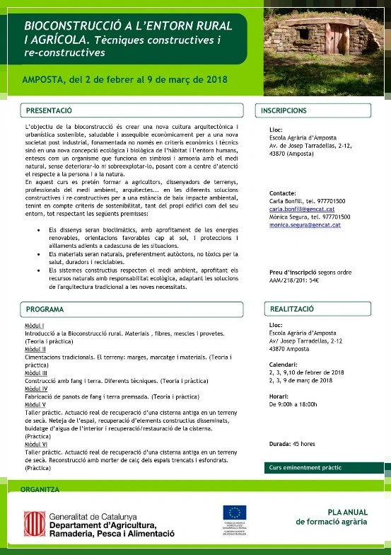 Curs de Bioconstrucció